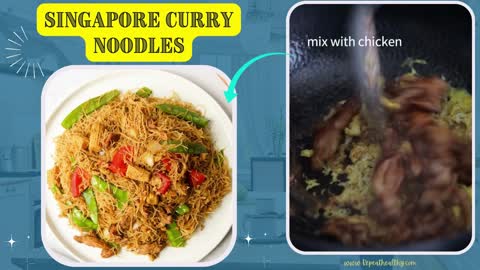 Singapore Curry Noodles