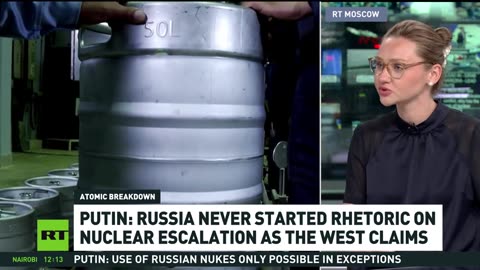 "WEST politics media really wants everyone to believe russia PLANNING NUCLEAR ATTACK" [OR DIRTY BOMB ATTACKS]
