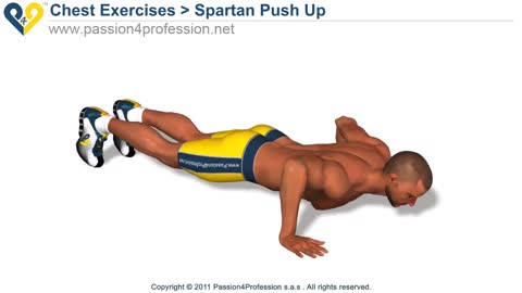 Spartan push up workout