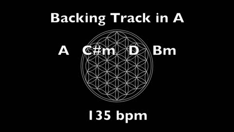 A Acoustic Guitar Fingerpicking Backing Track 135 bpm