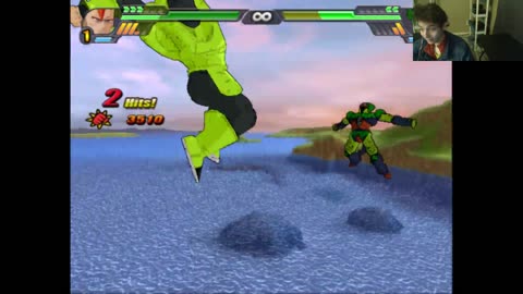 Semi-Perfect Cell VS Android 16 In A Dragon Ball Z Budokai Tenkaichi 3 Battle