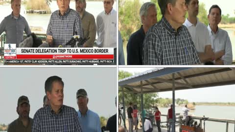 Ted Cruz, GOP Senators report from Mexican border - March 26, 2021