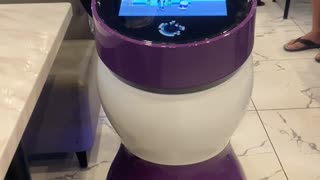 Robot Takes Guests to Table