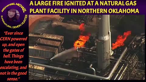 Northern Oklahoma natural gas facility ignited by fire 🚒🔥😲😲😲