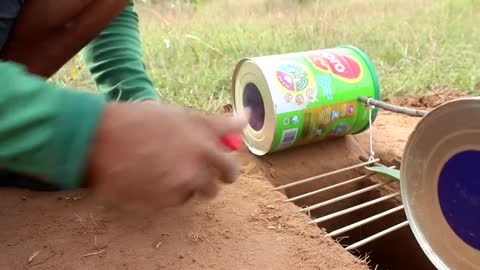 Easy Bird Trap Using Dupro Cans