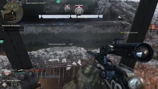 Parachute Snipe - COD WW2