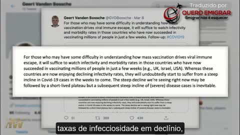 Vacinas um desastre a frente - Vaccine disaster ahead (2021,3,25)