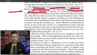 Robert Gouveia Esq. - Supreme Court REJECTS Independent State Legislature Election Theory