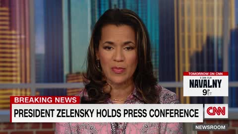 Zelensky discusses Putin negotiations in unusual press conference