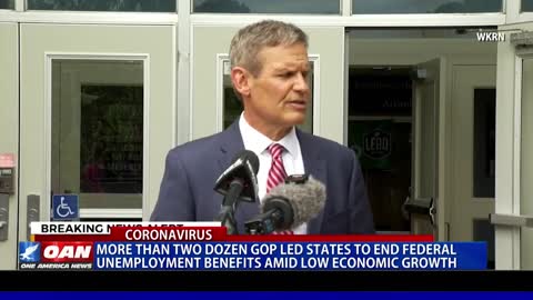 More than 2 dozen GOP led states to end federal unemployment benefits amid low economic growth