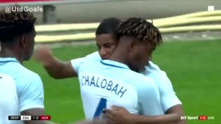 VIDEO: GOAAAL RASHFORD scores on his England U21 debut. What a player, what a finish!