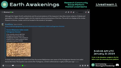 Earth Awakenings - Livestream 1 - #1402