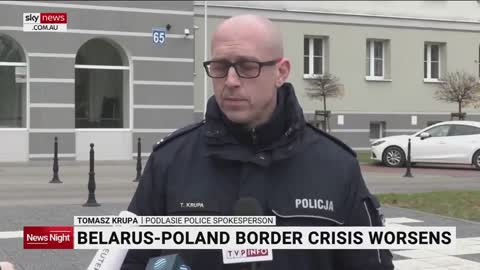 Poland-Belarus border crisis worsens