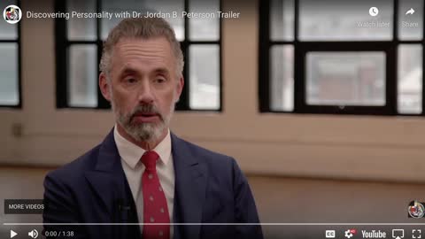 Dr. Jordan Peterson Personality Course Introduction