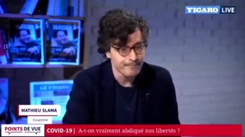 Mathieu Slama sur les fondements de la liberté ( Covid19 France)