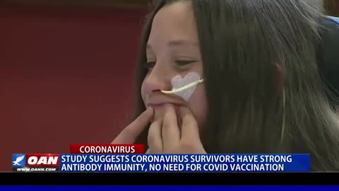 Study suggests COVID-19 survivors have strong antibody immunity, no need for COVID vaccination