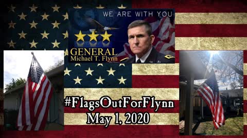 "FLAGS OUT FOR FLYNN"