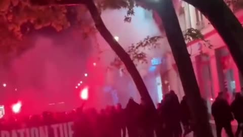 "French people, wake up, you are home!” - hundreds take to the streets of Lyon