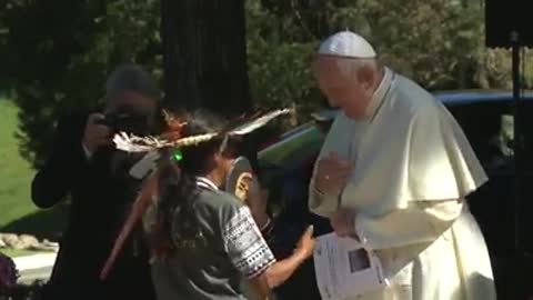 Adoracion de la pachamama en el vaticano