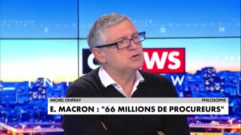 Michel Onfray concernant Emmanuel Macron