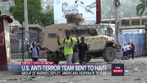 Exclusive: US Marines deployed to Haiti as unrest continues l The News Today