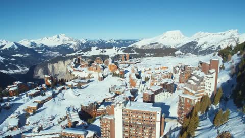 Speedriding Through An Alpine Resort | From Avoriaz With Love