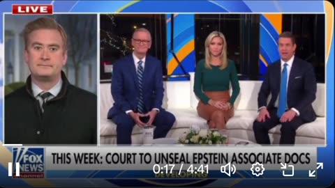 PETER DOUCEY AND FOX NEWS PANEL SPECULATE ON EPSTEIN ISLAND REVEAL