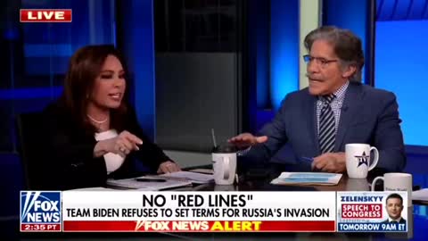 Judge Jeanine Pirro says the Ukraine/Russia situation wouldn't be happening if Trump