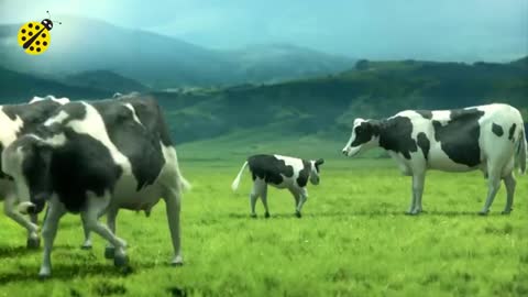 Funny cow dance | cow songs and dance