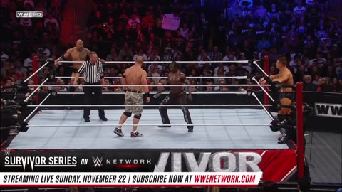 FULL MATCH - John Cena & The Rock vs. The Miz & R-Truth- Survivor Series 2011