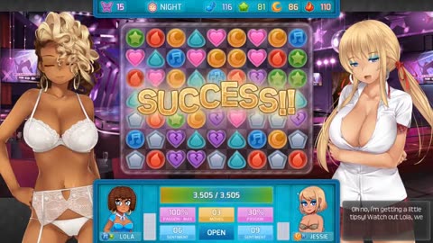 lola all dialogue events pairs Huniepop 2 Double date