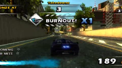 Burnout Dominator - World Tour Super Series Event 11 1st Try(PPSSPP HD)