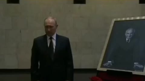 President Putin paid his respects to late Gorbachev.