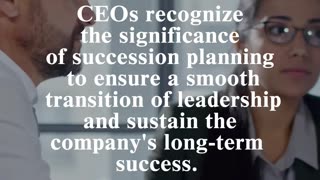 CEO Executive Leadership: Succession Planning