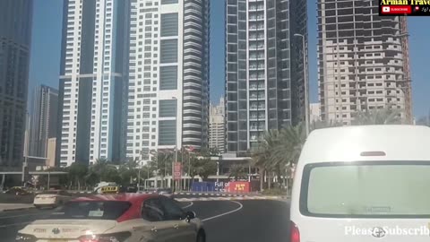 UAE Dubai JLT Road Trip
