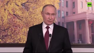 President Putin about peace negotiatons
