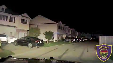 Moment Car Thief Crashes Into House After Ohio Cops Give Chase