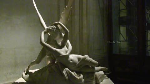 Psyche Revived by Cupid's Kiss- Canova (Louvre Museum)