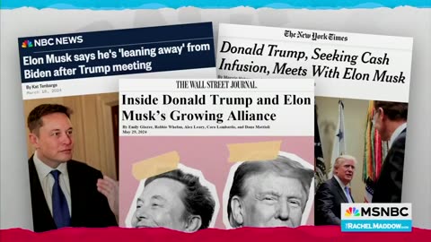 Rachel Maddow and the Corporate Media Wage Outright War Against Elon Musk