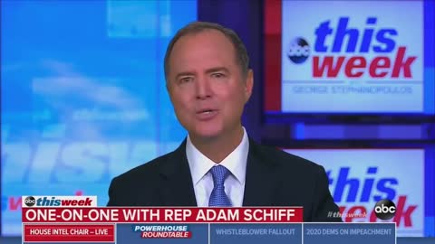 Adam Schiff Talks About The Ukraine Impeachment Hoax "Whistleblower" | The Washington Pundit