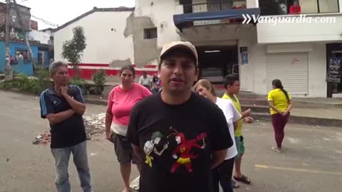 Fuerza pública y comunidad se enfrentaron en Zapamanga II