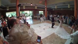 Surprise spanish dance in wedding day