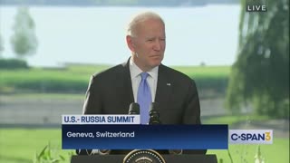 Biden Almost Calls Putin "President Trump"