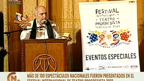 El dramaturgo Armando Carías fue reconocido en el Festival Internacional de Teatro Progresista