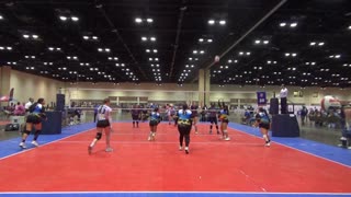 2024 AAU Volleyball Classic Riptide vs BCVC 18 SMACK