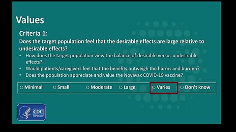 ACIP Meeting - Novavax COVID-19 vaccine, Clinical Considerations & Vote July 19, 2022