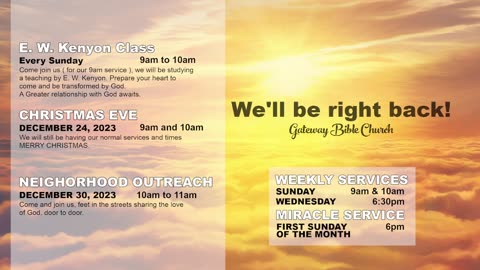 JESUS FREAK (Pastor Tony Frazee) Gateway Bible Church 630pm 2023-12-20