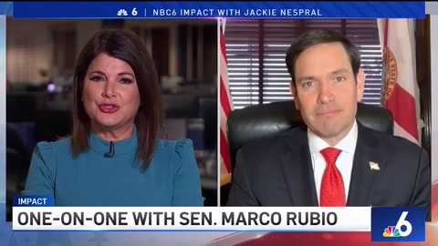 Senator Rubio Joins NBC 6 Impact | Part Two