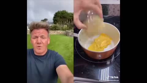 Some of the Best Gordon Ramsay Reacts to tik tok cooking video