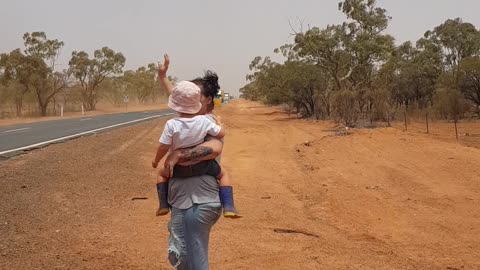 Truckers Haul Hay Donations During Drought